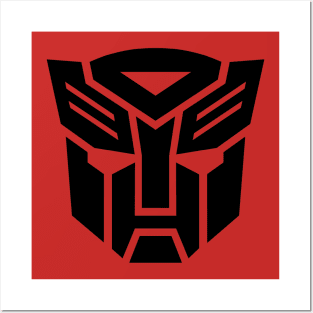 AUTOBOTS insignia in black! Posters and Art